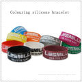 1 Inch Sport Customized Silicone Bracelets , Personalized Silicone Bracelet